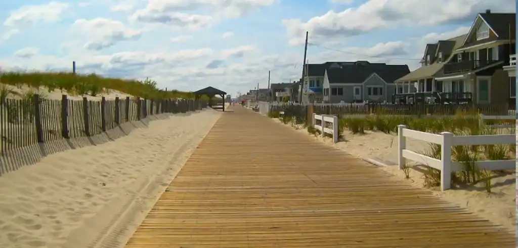 the boardwalk in Lavallette NJ
